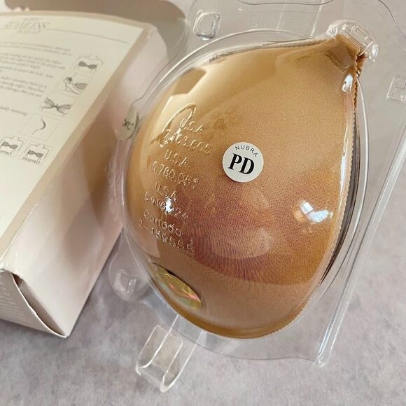 Fashion Forms Nubra Seamless Push Up Bra in Mocha Womens Size D NEW! Damaged Box - Picture 4 of 9